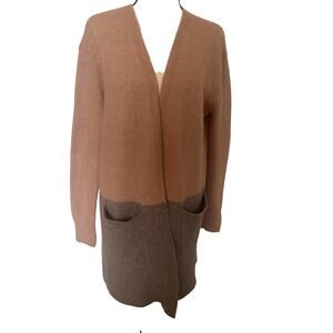 MadeWell Cardigan Duster Madewell Kent Colorblock Cardigan Sweater